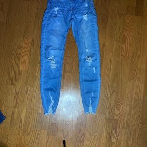 Medium wash jeans